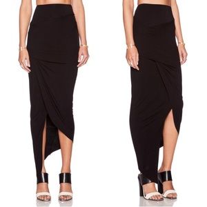 Young Fabulous & Broke Asymmetrical Sassy Maxi Skirt